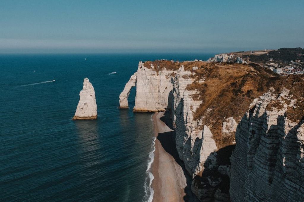 étretat falaises