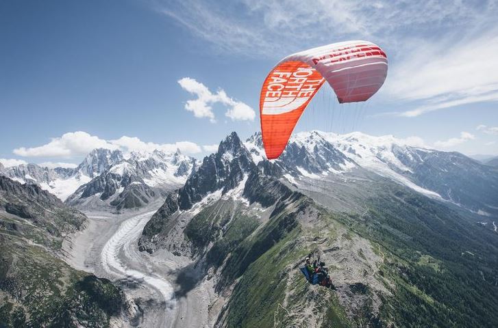 parapente à Chamonix